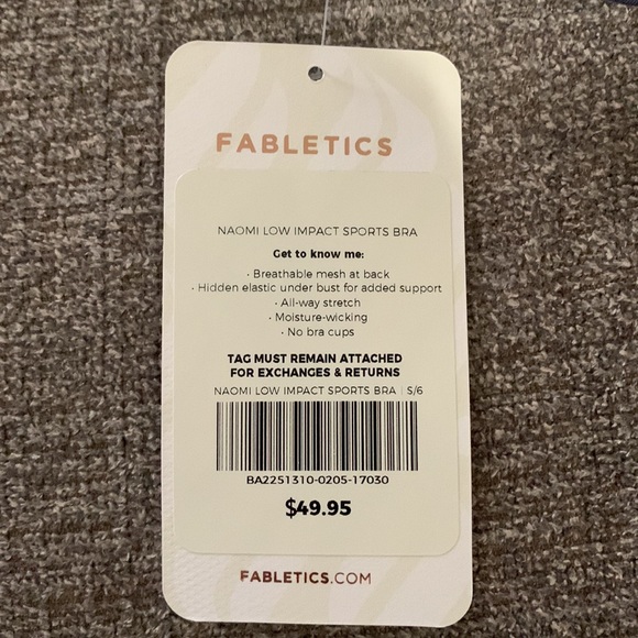 Fabletics Naomi Low Impact Sports Bra - Picture 7 of 8